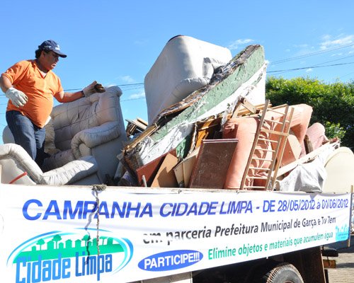 Campanha Cidade Limpar é antecipada e começa na próxima semana